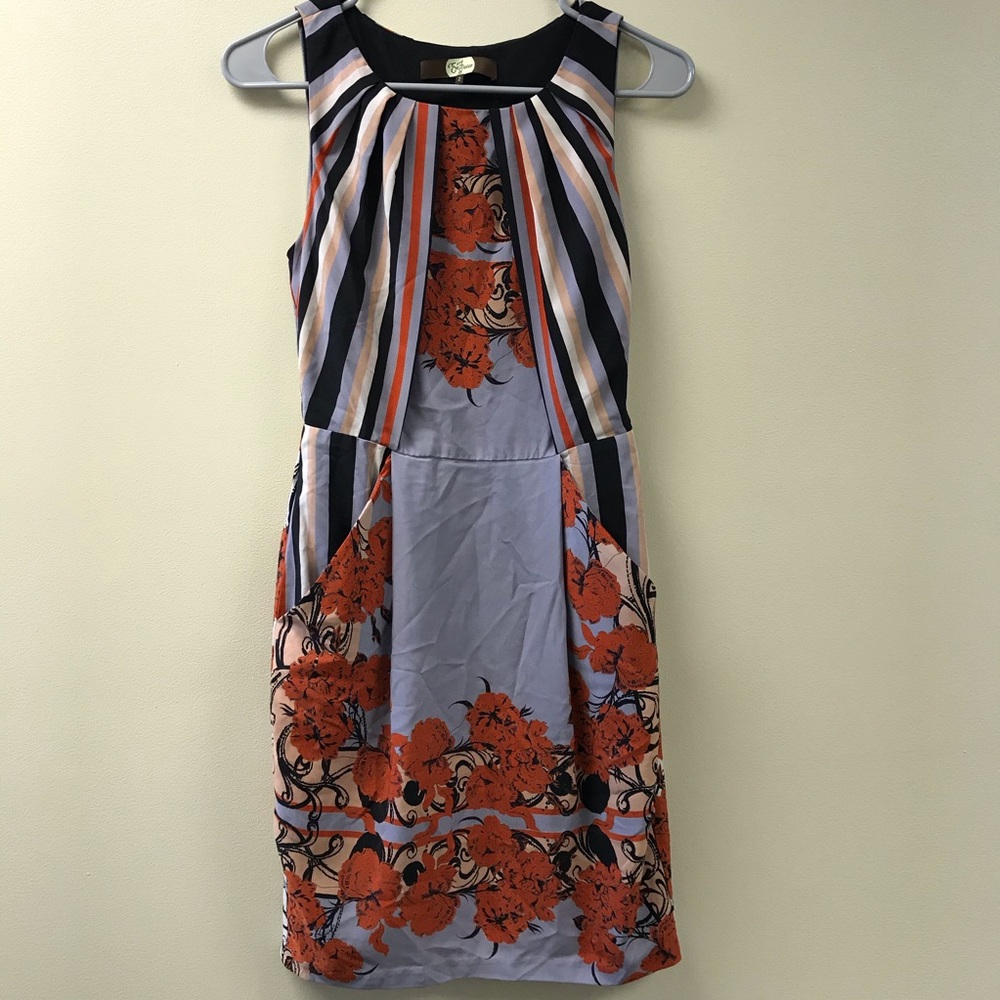 Eva Franco Midi dress with pockets size 2